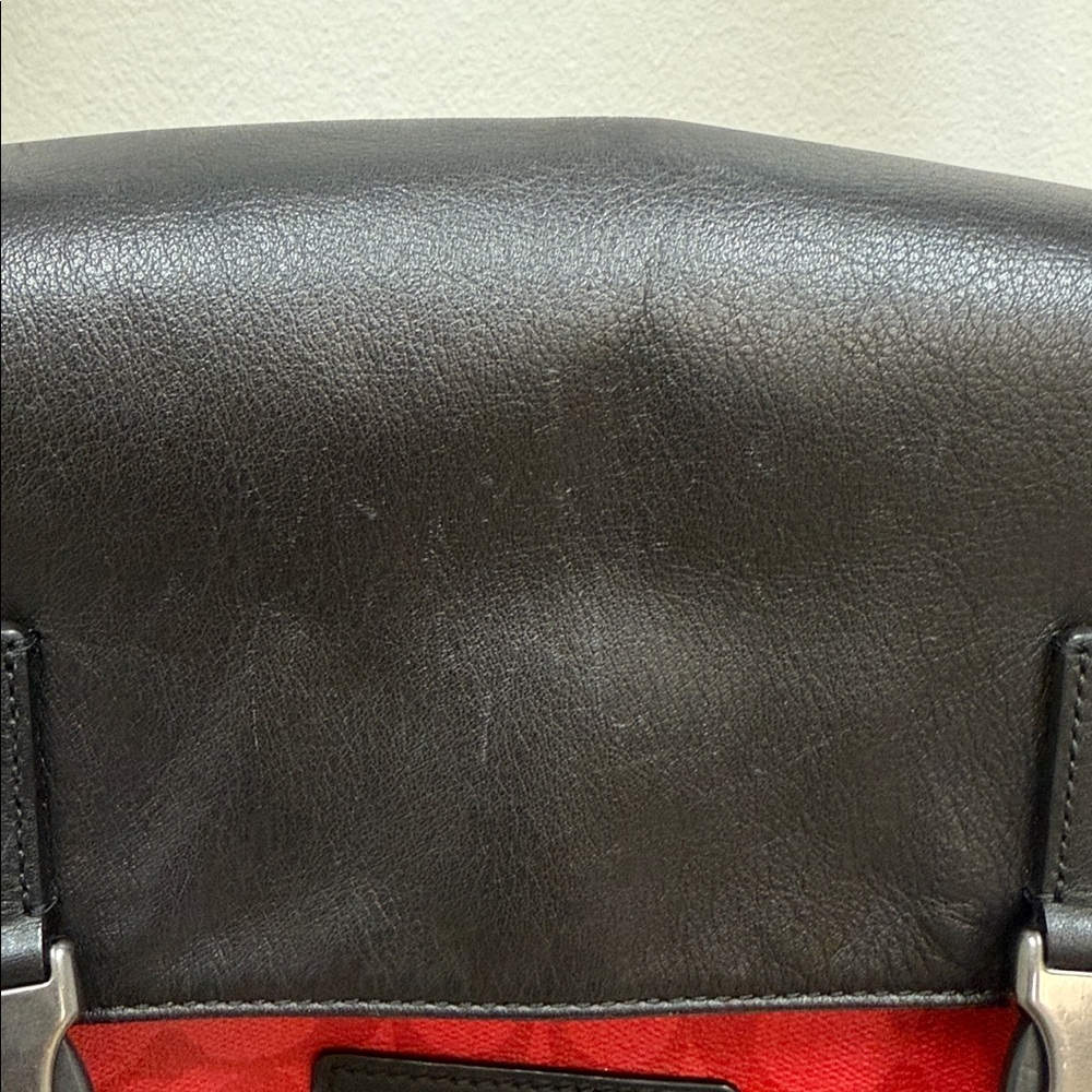 COACH Track Crossbody Blocked Signature Canvas Miami Red Pink Orange Black! - Picture 7 of 15